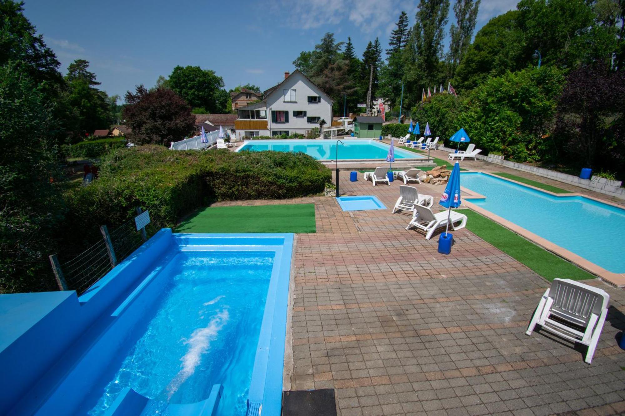Camping Des Bains Saint-Honoré Esterno foto